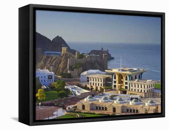 Oman, Muscat, Sultan Palace-Michele Falzone-Framed Premier Image Canvas