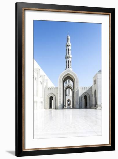 Oman, Muscat. Sultan Qaboos Grand Mosque-Matteo Colombo-Framed Photographic Print