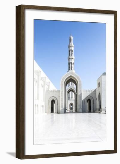 Oman, Muscat. Sultan Qaboos Grand Mosque-Matteo Colombo-Framed Photographic Print