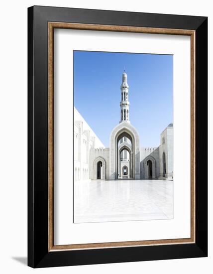 Oman, Muscat. Sultan Qaboos Grand Mosque-Matteo Colombo-Framed Photographic Print