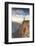 Oman, Wadi Ghul, Jebel Shams. the Grand Canyon of Oman, Tourist on the Edge-Matteo Colombo-Framed Photographic Print