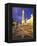 Omar Ali Saifuddien Mosque at Dusk, Bandar Seri Begawan, Brunei Darussalam-Ian Trower-Framed Premier Image Canvas