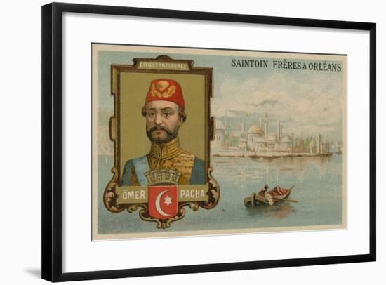 Omar Pasha, Ottoman General and Governor-null-Framed Giclee Print