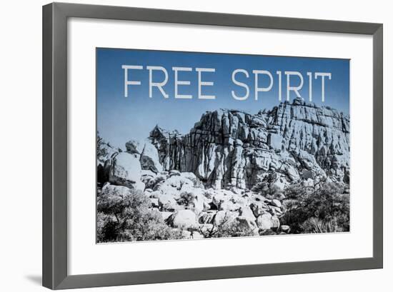 Ombre Adventure VI Free Spirit-Elizabeth Urquhart-Framed Photo