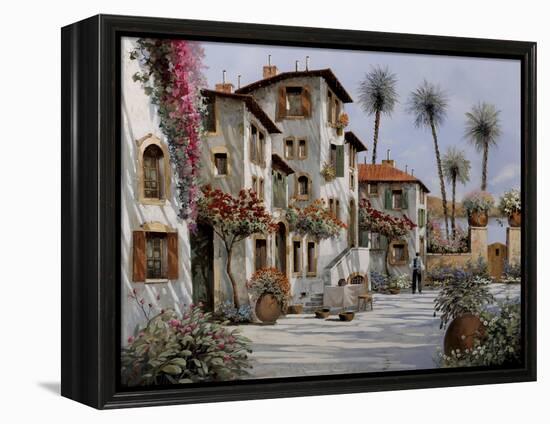 Ombre al Pomeriggio-Guido Borelli-Framed Premier Image Canvas