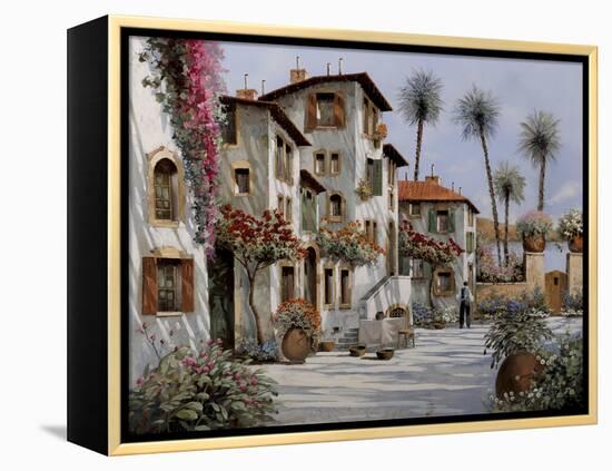 Ombre al Pomeriggio-Guido Borelli-Framed Premier Image Canvas