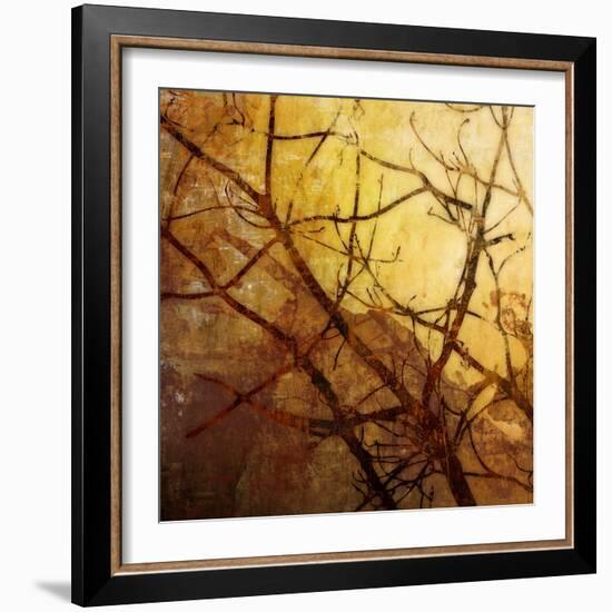 Ombre Branches-James McMasters-Framed Art Print