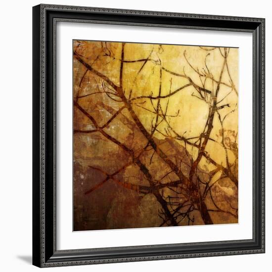 Ombre Branches-James McMasters-Framed Art Print