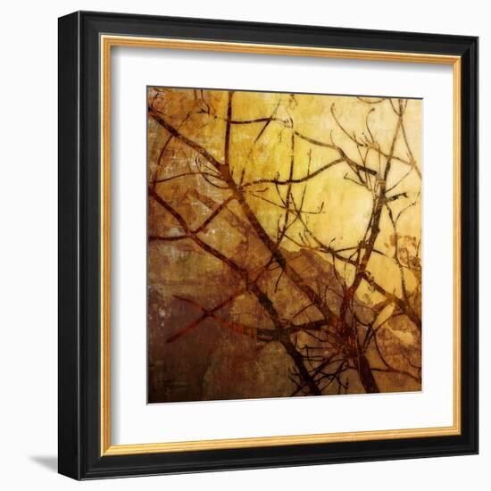 Ombre Branches-James McMasters-Framed Art Print