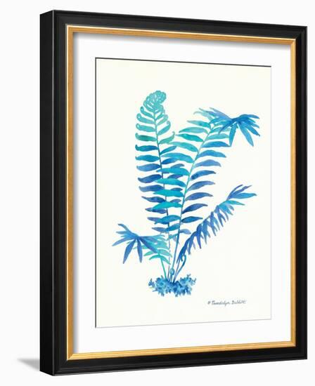 Ombre Fern I-Gwendolyn Babbitt-Framed Art Print