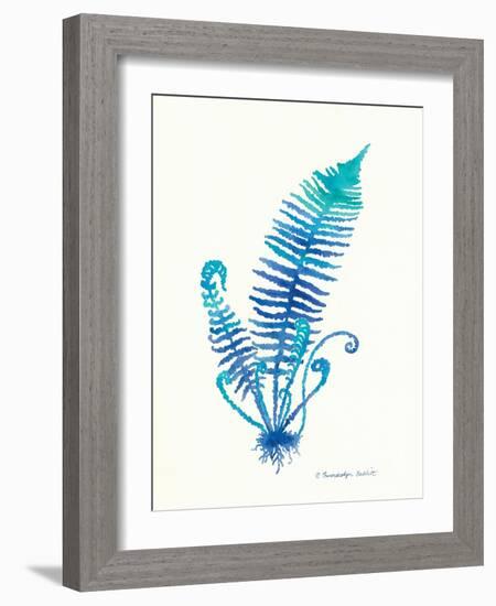 Ombre Fern II-Gwendolyn Babbitt-Framed Art Print