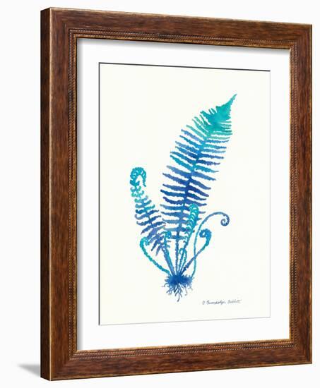 Ombre Fern II-Gwendolyn Babbitt-Framed Art Print