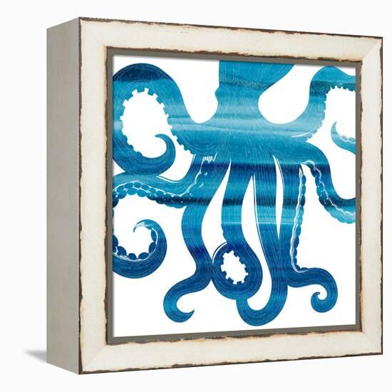 Ombre Octopus Reverse-Kimberly Allen-Framed Stretched Canvas