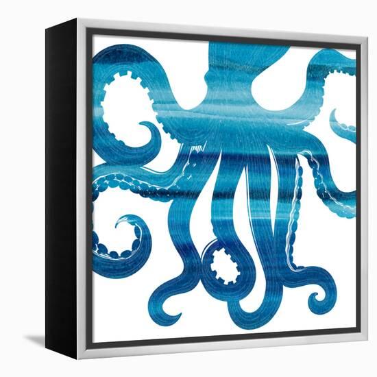 Ombre Octopus Reverse-Kimberly Allen-Framed Stretched Canvas