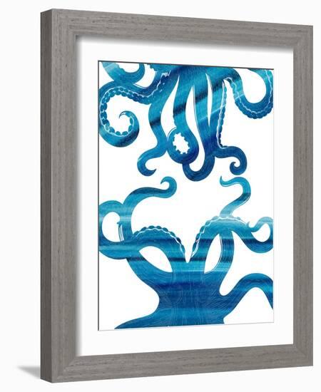 Ombre Octopus-Kimberly Allen-Framed Art Print