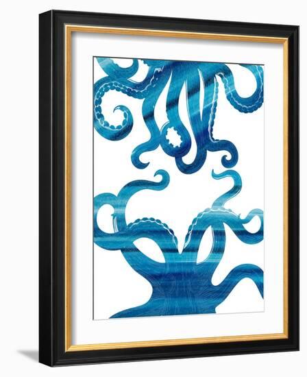 Ombre Octopus-Kimberly Allen-Framed Art Print