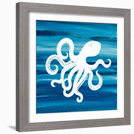 Ombre Octopus-Kimberly Allen-Framed Art Print