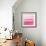 Ombre Pink Blush II-Allie Corbin-Framed Premium Giclee Print displayed on a wall