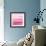 Ombre Pink Blush II-Allie Corbin-Framed Premium Giclee Print displayed on a wall