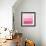 Ombre Pink Blush II-Allie Corbin-Framed Premium Giclee Print displayed on a wall