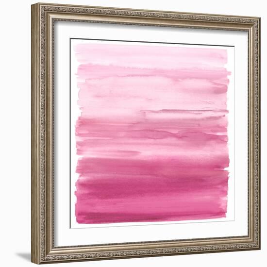 Ombre Pink Blush II-Allie Corbin-Framed Art Print