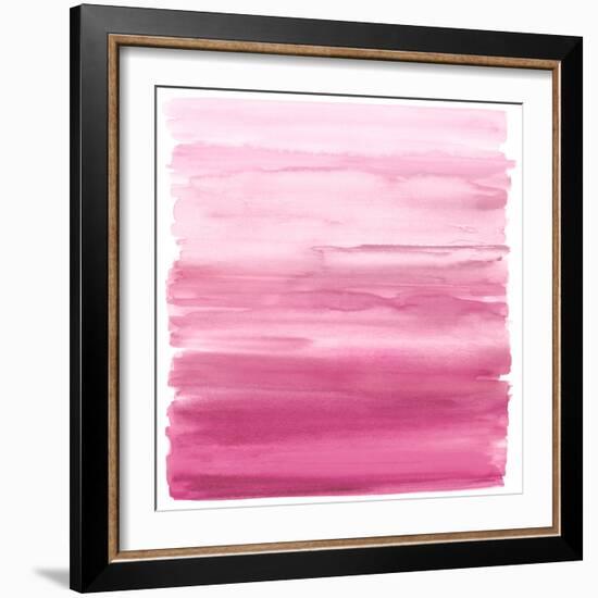 Ombre Pink Blush II-Allie Corbin-Framed Art Print