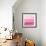 Ombre Pink Blush II-Allie Corbin-Framed Art Print displayed on a wall