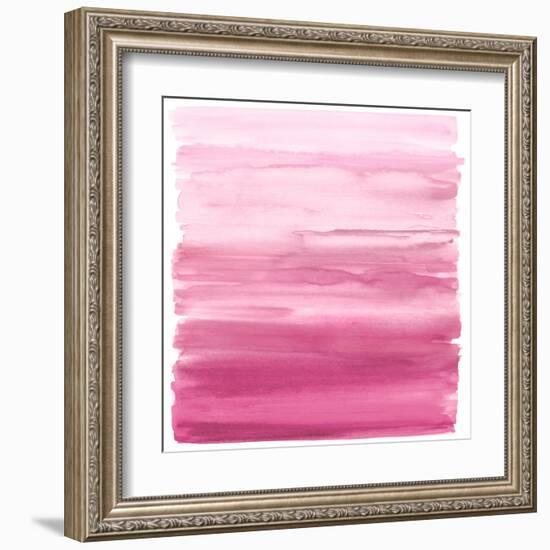 Ombre Pink Blush II-Allie Corbin-Framed Art Print