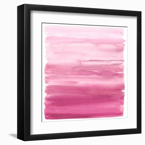 Ombre Pink Blush II-Allie Corbin-Framed Art Print