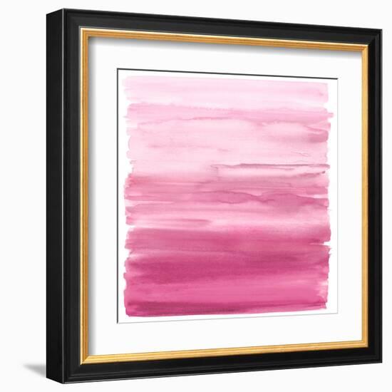 Ombre Pink Blush II-Allie Corbin-Framed Art Print