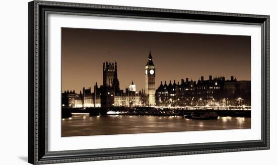 Ombre Skyline II-Joseph Eta-Framed Giclee Print