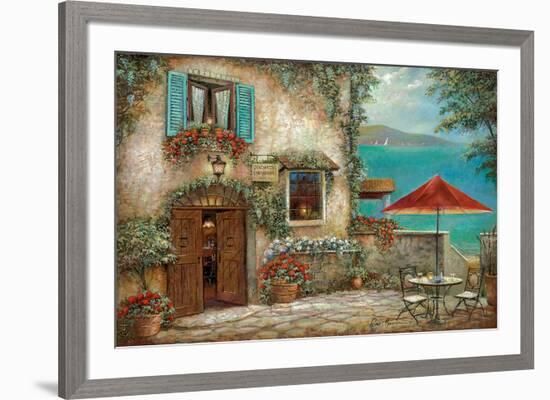 Ombrello Rosso-Ruane Manning-Framed Art Print