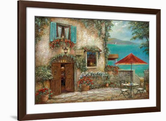 Ombrello Rosso-Ruane Manning-Framed Art Print