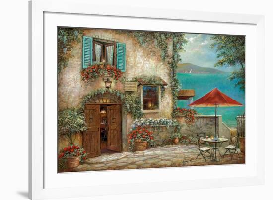 Ombrello Rosso-Ruane Manning-Framed Art Print