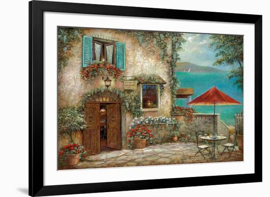 Ombrello Rosso-Ruane Manning-Framed Art Print