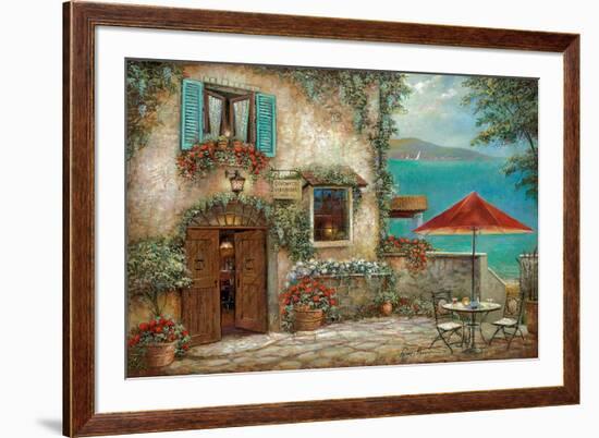 Ombrello Rosso-Ruane Manning-Framed Art Print