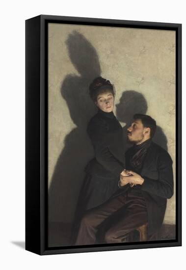 Ombres portées-Emile Friant-Framed Premier Image Canvas