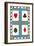 Omega Playing Card-null-Framed Art Print