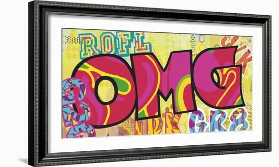 OMG (Oh My Gosh)-Tom Frazier-Framed Art Print