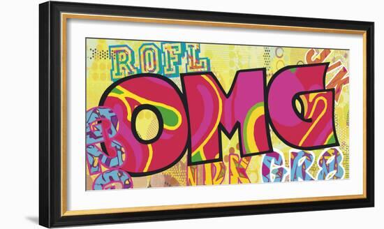 OMG (Oh My Gosh)-Tom Frazier-Framed Art Print