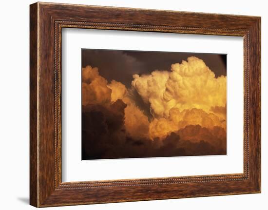 Ominous Storm Clouds Above Texas-Paul Souders-Framed Photographic Print