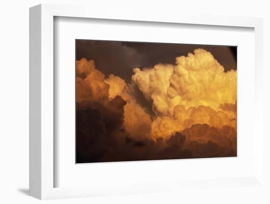 Ominous Storm Clouds Above Texas-Paul Souders-Framed Photographic Print