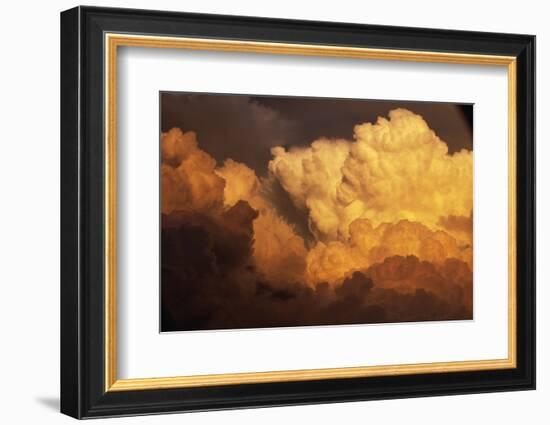 Ominous Storm Clouds Above Texas-Paul Souders-Framed Photographic Print