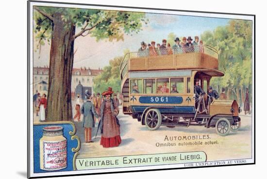 Omnibus, C1900-null-Mounted Giclee Print