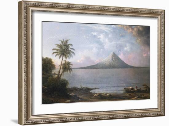 Omotepe Volcano, Nicaragua, 1867-Martin Johnson Heade-Framed Giclee Print