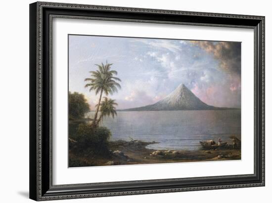 Omotepe Volcano, Nicaragua, 1867-Martin Johnson Heade-Framed Giclee Print