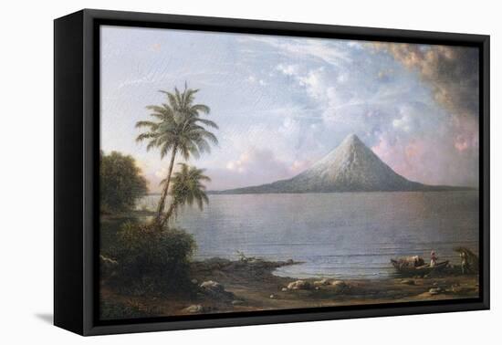 Omotepe Volcano, Nicaragua, 1867-Martin Johnson Heade-Framed Premier Image Canvas