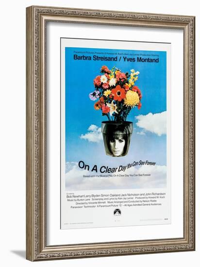On a Clear Day You Can See Forever-null-Framed Art Print