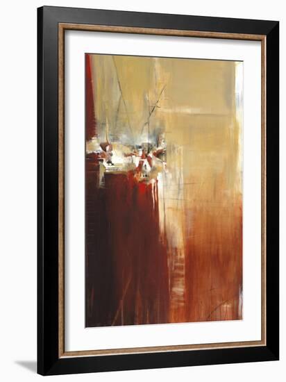 On a Cliff-Terri Burris-Framed Art Print