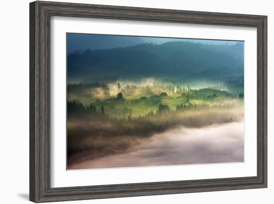 On a Mountain Glade-Marcin Sobas-Framed Photographic Print